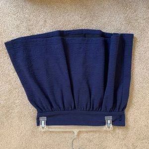 Bershka Navy Blue Short Skirt (Size 36 EUR)